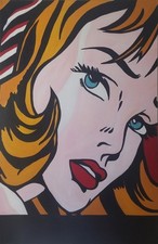 Roy Lichtenstein - Girl With
