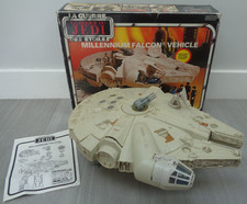 Vintage Star Wars Millenium Falcon Palitoy ROTJ With Original Box Complete
