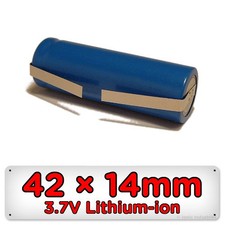 Replacement Shaver Battery for Philips Philishave 42mm x 14mm Li-ion 3.7V / 3.6V