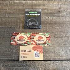 Korda 797459 Safe Zone Leader Hybrid Lead Clip - Clear