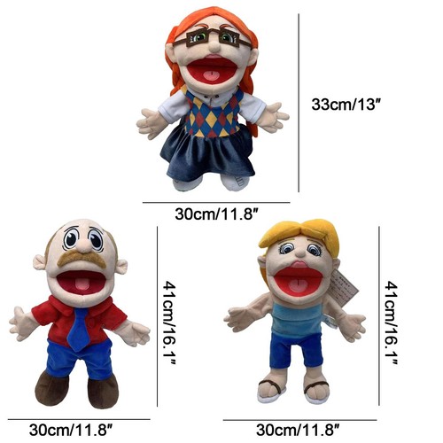 Jeffys dad hand - puppet, plush
