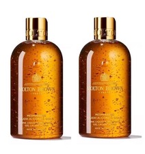 2x Molton Brown Oudh Accord & Gold Shower Gel 300ml – Luxury Bath Duo