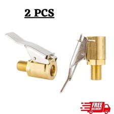 2 X Tyre Valve Air Chuck