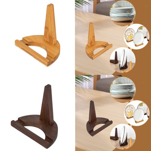 Wooden plate stand - wooden, stand,