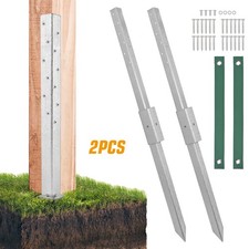 2 Pack Heavy Duty Fence Post