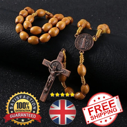 Handmade wooden rosary beads - handmade,