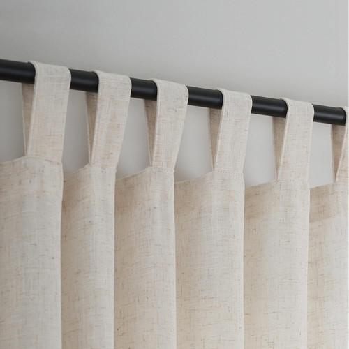 Natural linen semi sheer - semi,