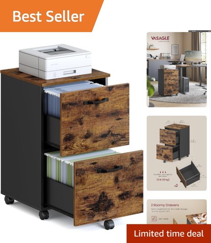Stylish ink black rustic - &,