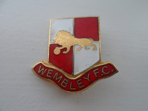 Wembley football club enamel - ,