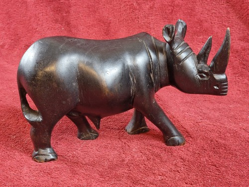 Vintage hand carved - carved, dark