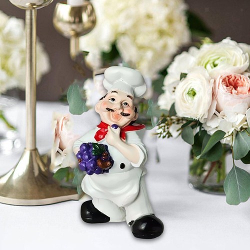 Chef resin figurine - figurine, cooking