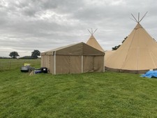 6m X 6m heavy duty commercial marquee - Tipi - Catering tent