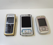 Vintage Bundle of 3 Nokia Mobile Phones - Nokia N95, Nokia 6230i & Nokia 6111