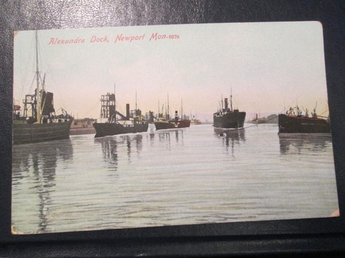 Postcard alexandra dock - postcard,