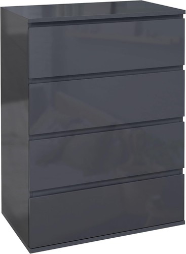 Chest drawers high gloss - 4,