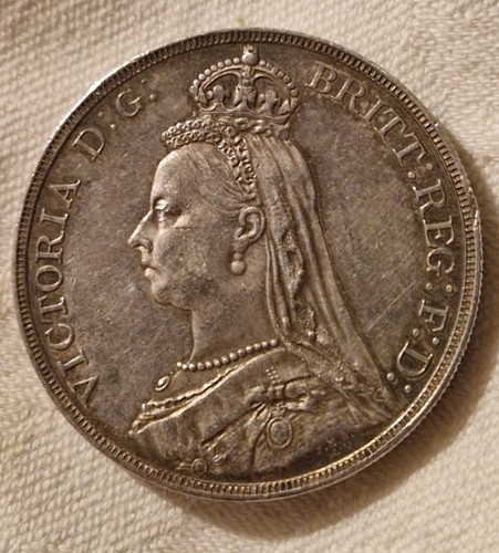 Queen victoria silver crown - queen,