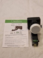 Quad LNB 4 Output GeoSync Universal Satellite for SKY HD Freesat with Bracket 
