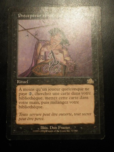 Mtg magic rhystic tutor - magic,