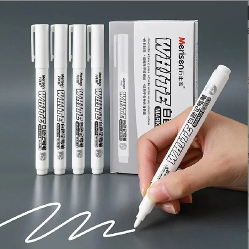 White waterproof permanent - ,