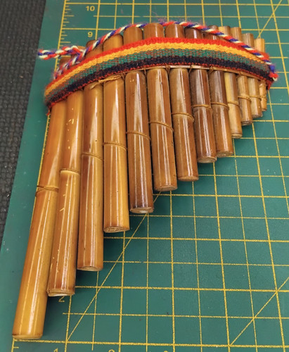 Vintage panpipes pitch pipes - vintage,