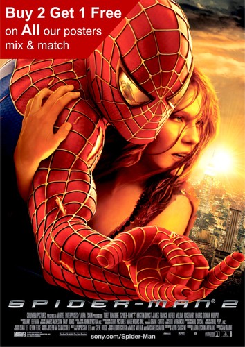 Spiderman 2004 movie poster - 2,