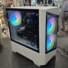 🔥 White RGB Gaming PC | RTX