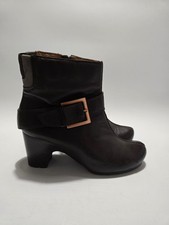 Clarks Boots Brown Leather