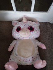 Large Unicorn Plush Toy Teddy Bear With Glitter Stars