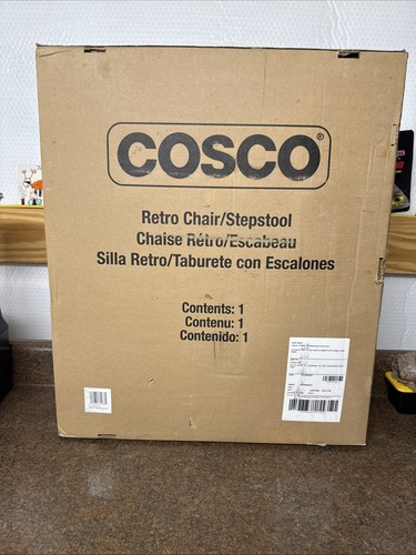 Cosco retro counter chair - retro, chair/step