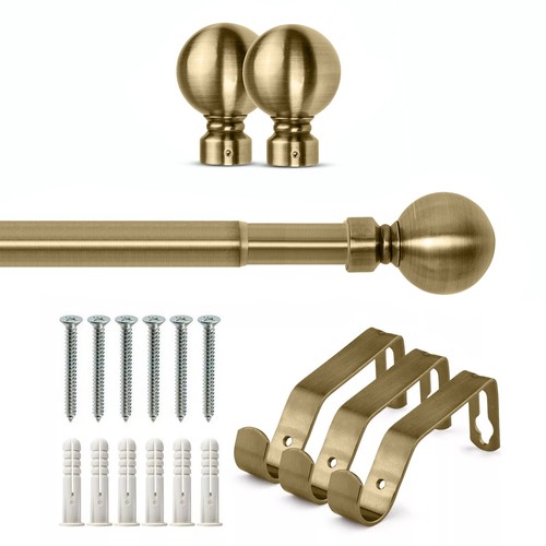 Extendable curtain poles with - extendable,