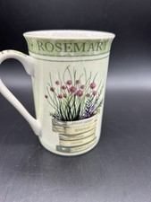 Creative Tops:  Herbs Mug 10.5cms Tall - VGC