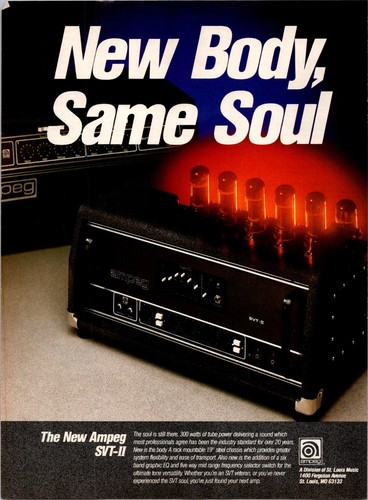 1989 ampeg svt - svt-2, print
