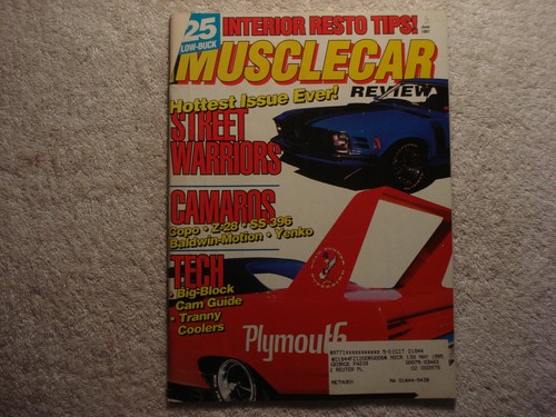 Muscle car review - muscle, june