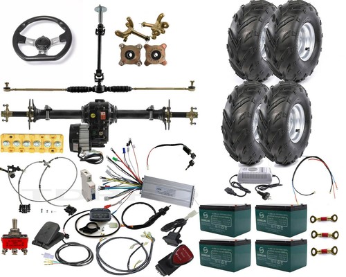 1020mm rear axle kit - axle, kart
