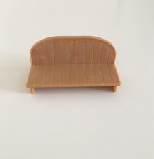 SYLVANIAN FAMILIES SEASIDE RESTAURANT SPARES - BENCH VGC