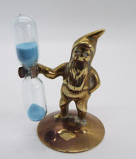 VINTAGE BRASS GNOME EGG TIMER