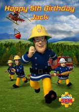 Fireman sam personalized - fireman,