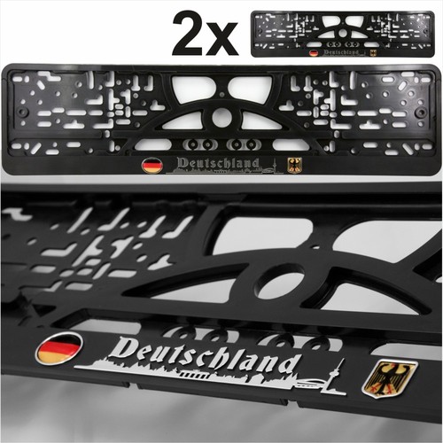 Black number plates - black,