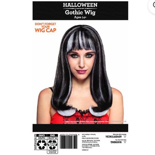 Celebrate halloween gothic wig - halloween,