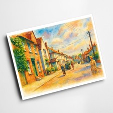 A4 PRINT - High Street, Dunmow