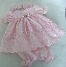PINK ANGAISE DRESS, 2 CLIPS &