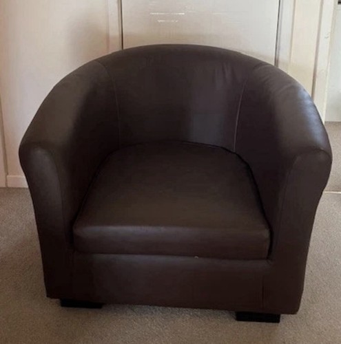 Leather chair - leather,