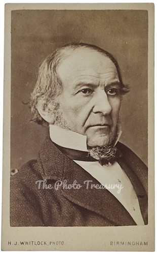 Cdv william ewart gladstone - ewart,