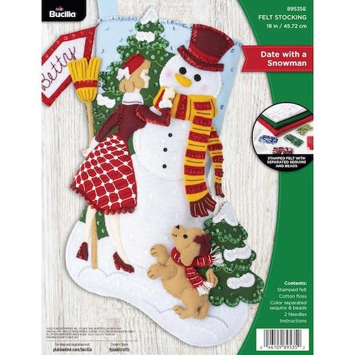 Bucilla felt christmas - felt,