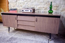 Mid Century Long Sideboard -