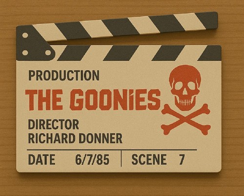 The goonies movie clapper - the,