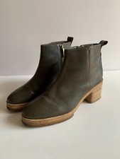 Whistles chunky heel ankle