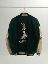 Vintage Warner Bros. Varsity Jacket 90s Bugs Bunny Baseball Approx. Size L