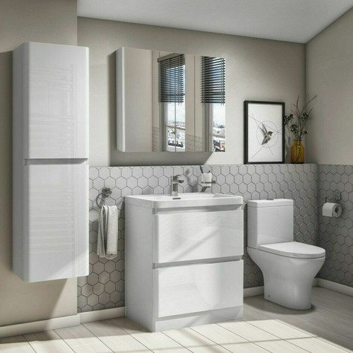 Close coupled toilet round - coupled,