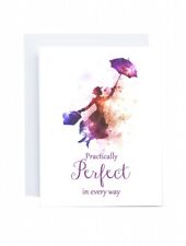 Mary Poppins Quote Card, Blank